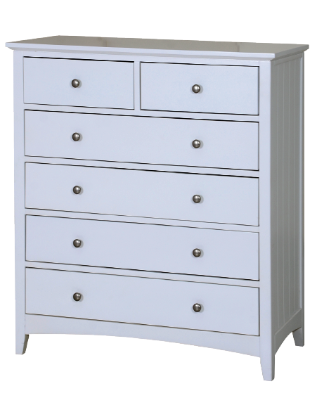 4+2 drawer chest W100 x D45 x H110 cm